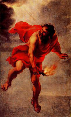 Prometheus Carrying Fire